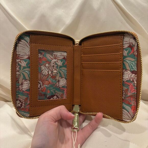 Loungefly X Disney Lilo & Stitch Hula Floral Small Zip Wallet NWT 🌴 - Picture 8 of 8